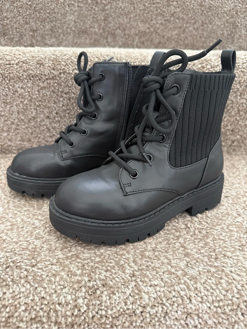 Girls INC Black Boots Size 11